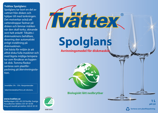 Spolglans till din diskmaskin - Med hemleverans