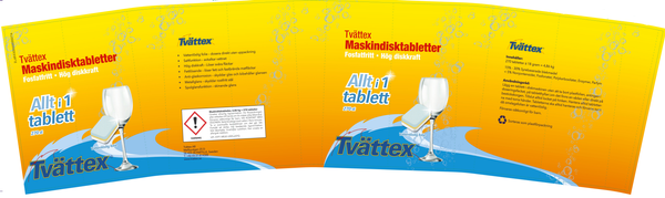Disktabletter - Maskindisktabletter fr&aring;n Tv&auml;ttex 