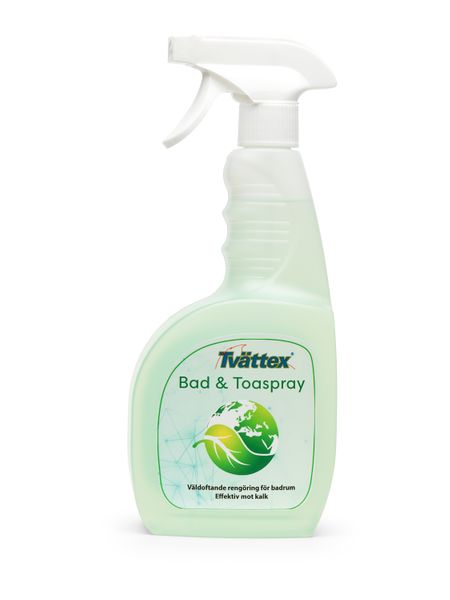 Reng&ouml;ringsspray paket fr&aring;n Tv&auml;ttex - Glas - Bad - K&ouml;k