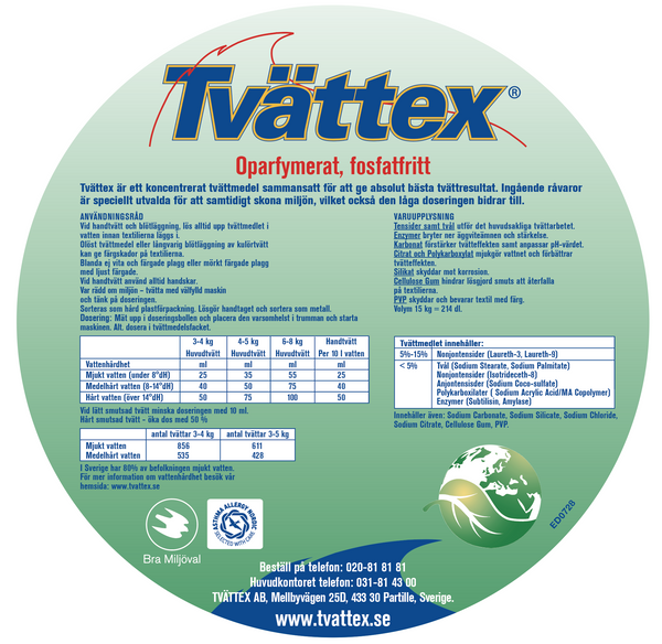Tv&auml;ttmedel Parfymfritt - V&auml;lkommen till Tv&auml;ttex!
