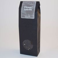 Produktbild för Citron/lakrits svart te fp