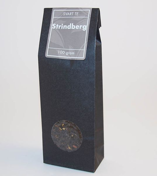 Produktbild för Strindberg svart te fp Produktbild för Strindberg black tea in bag