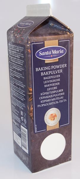 Produktbild för Bakpulver Pure Pac 700g Produktbild för Baking powder Pure Pac 700g