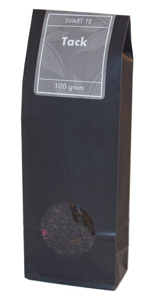 Tack svart te fp 100g Thanks black tea in bag 100g