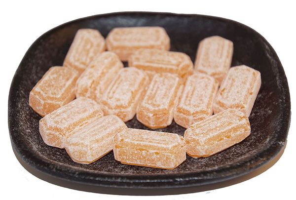 Produktbild f&ouml;r Ingef&auml;ra/apelsin &ouml;rtkarameller l&ouml;svikt Produktbild f&ouml;r Ginger / orange herbal candies bulk