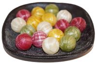Produktbild för Pepparmintsbollar örtkarameller lösvikt