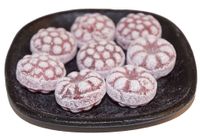Produktbild för Hallon stora örtkarameller lösvikt 