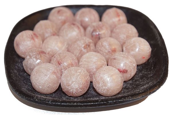 Produktbild f&ouml;r Hallonbollar &ouml;rtkarameller l&ouml;svikt Produktbild f&ouml;r Raspberry balls herb candies loose weight