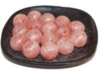 Produktbild för Jordgubbsbollar örtkarameller lösvikt