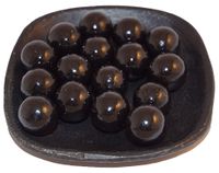 Produktbild f&ouml;r Kola lakritskula Narr l&ouml;svikt