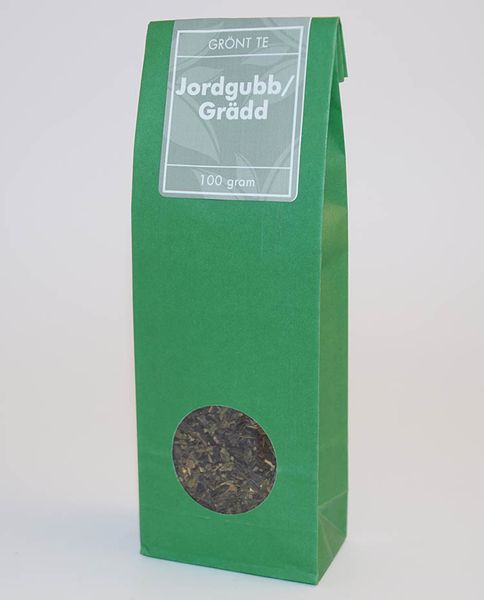 Jordgubb/grädd grönt te Produktbild för Strawberry / cream green tea