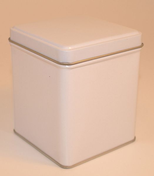 Produktbild f&ouml;r Vit enf&auml;rgad 125g Produktbild f&ouml;r White solid color 125g