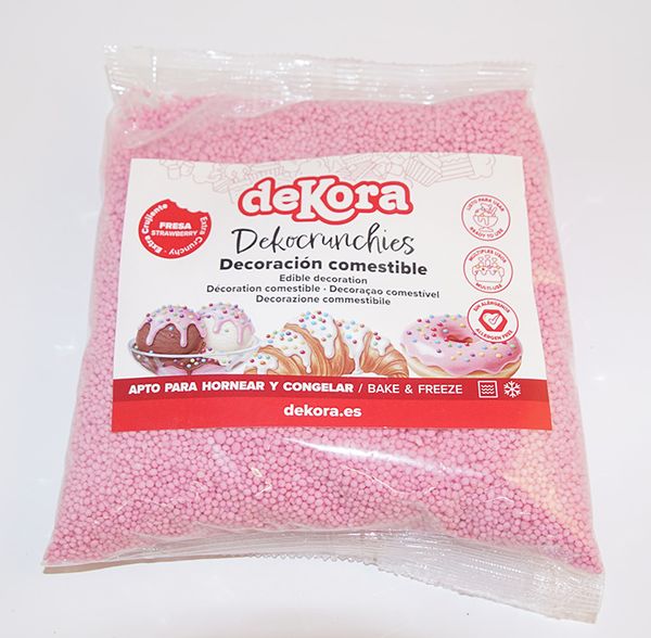 Dekorcrunchies Citron l&ouml;svikt 1kg Dekorcrunchies Lemon 1kg