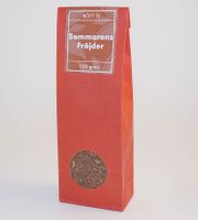 Sommarens fröjder rött te