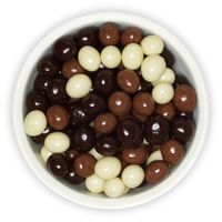Produktbild för Mixad Choklad kaffebönor godis lösvikt 