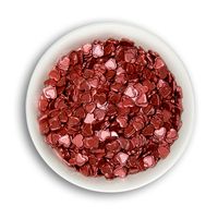 Produktbild för Dekoration choklad röda hjärtan lösvikt
