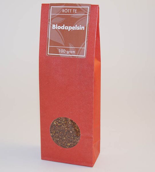 Blodapelsin te rött Produktbild för Blood orange tea red