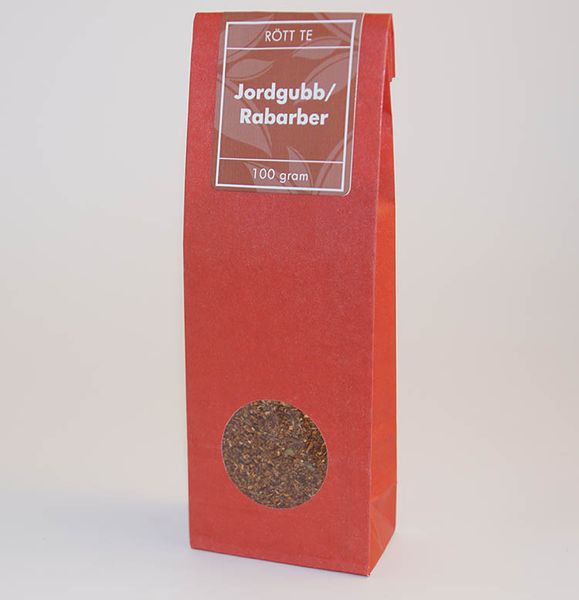 Jordgubb/rabarber rött te Produktbild för Strawberry / rhubarb red tea