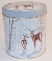 Produktbild för Rund burk Bambi 