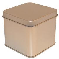 Produktbild för Silver burk 4-k hög