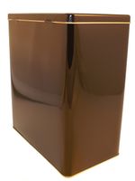 Produktbild f&ouml;r Butiksburk Utan M&ouml;nster 1-1,5kg rekt SVART