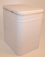 Produktbild f&ouml;r Vit matt butiksburk 1kg