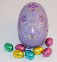 P&aring;sk&auml;gg gult 151x111x46mm