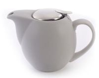 Produktbild f&ouml;r Tekanna 0,9 lit gr&aring; matt med insatssil