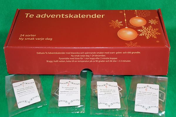 tekalender adventskalender aftek Tea Christmas calendar 2024