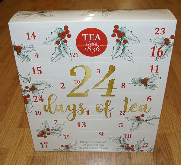 tekalender adventskalender Produktbild f&ouml;r Tea calendar 24 teas SV/NO/DA/FI