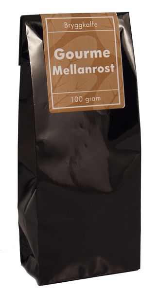 Produktbild för Gourme mellanrost brygg fp 100g Produktbild för Gourme medium roast brew fp 100g