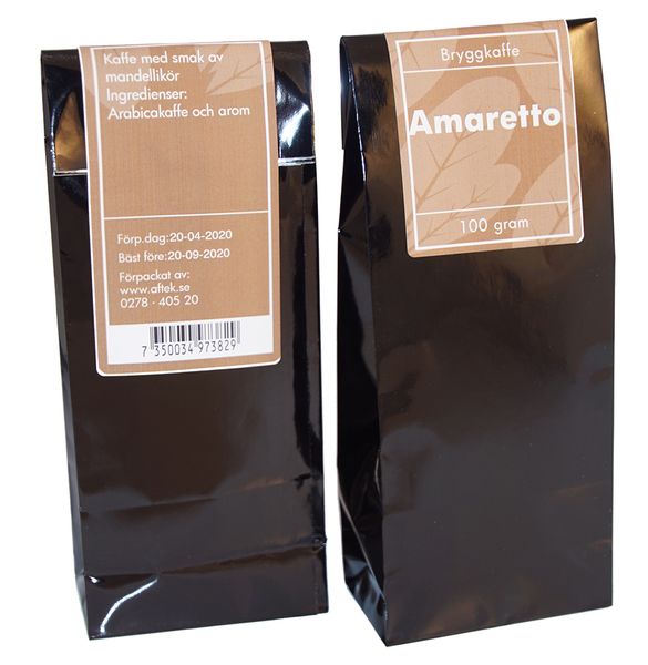 Produktbild för Amaretto brygg fp 100g Produktbild för Amaretto brew in 100g