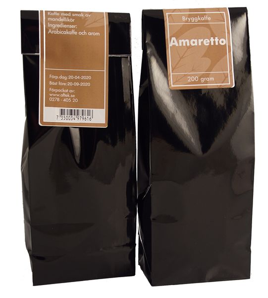 Produktbild för Amaretto brygg fp 200g Produktbild för Amaretto brew 200g