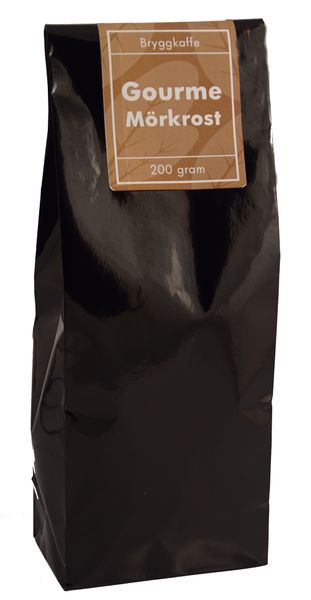 Produktbild för Gourme mörkrostat brygg fp 200g Produktbild för Gourme dark roasted brew 200g