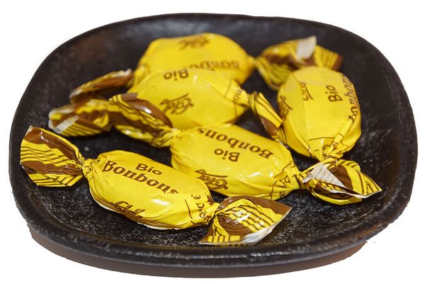 Produktbild för Honung EKO fylld med papper örtkarameller lösvikt Produktbild för Honey EKO filled with paper herbal candies loose weight