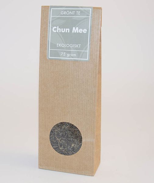 Produktbild för Chun Mee EKO fp 75g Produktbild för Chun Mee green tea BIO