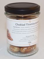 Apelsinmandel i glasburk 140g