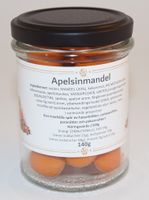 Karamellmandel i glasburk 140g