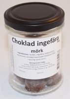 Produktbild f&ouml;r Choklad hasseln&ouml;t 100g i glasburk