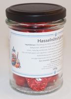 P&auml;ron/lakritskulor i glasburk 140g