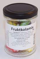 Produktbild f&ouml;r Fruktkolamix 80g i glasburk