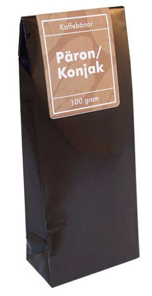 Produktbild för Päron/konjak hela bönor 100g Produktbild för Pear / brandy whole beans 100g