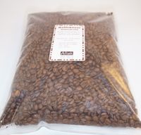 Produktbild för Hallon/grädd kaffe hela bönor  1kg