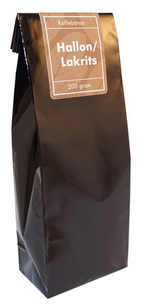 Produktbild f&ouml;r Hallon/lakrits hela b&ouml;nor 200g Produktbild f&ouml;r Raspberry / licorice whole beans 200g