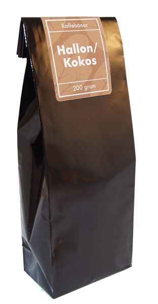 Produktbild f&ouml;r Hallon/kokos hela b&ouml;nor 200g Produktbild f&ouml;r Raspberry / coconut whole beans 200g