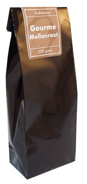 Produktbild f&ouml;r Gourme mellanrost  hela b&ouml;nor 200g Produktbild f&ouml;r Gourme medium roast whole beans 200g