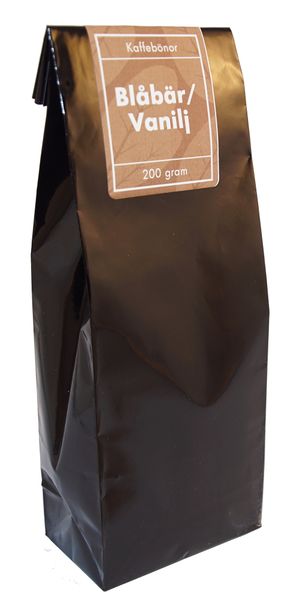 Produktbild för Blåbär/vanilj hela bönor 200g Produktbild för Blueberries / vanilla whole beans 200g