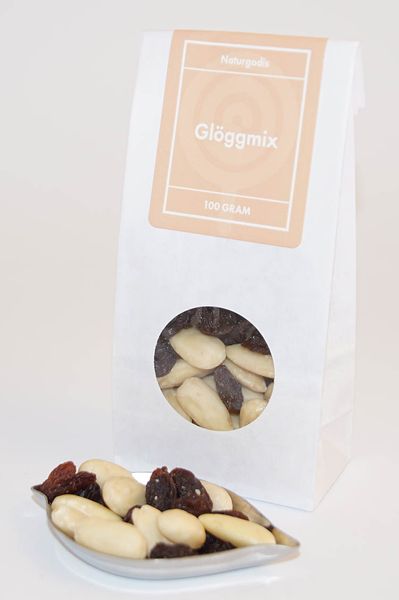Glöggmix mandel o russin Mulled wine mix almonds and raisins