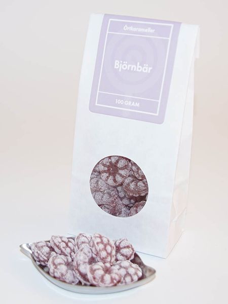 Björnbär örtkarameller Blackberry herbal candies