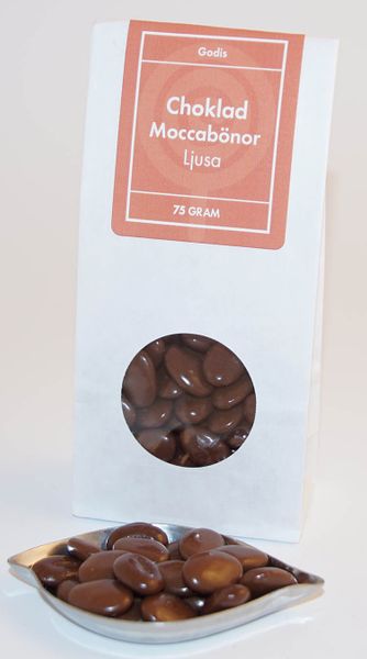 Choklad moccabönor LJUS